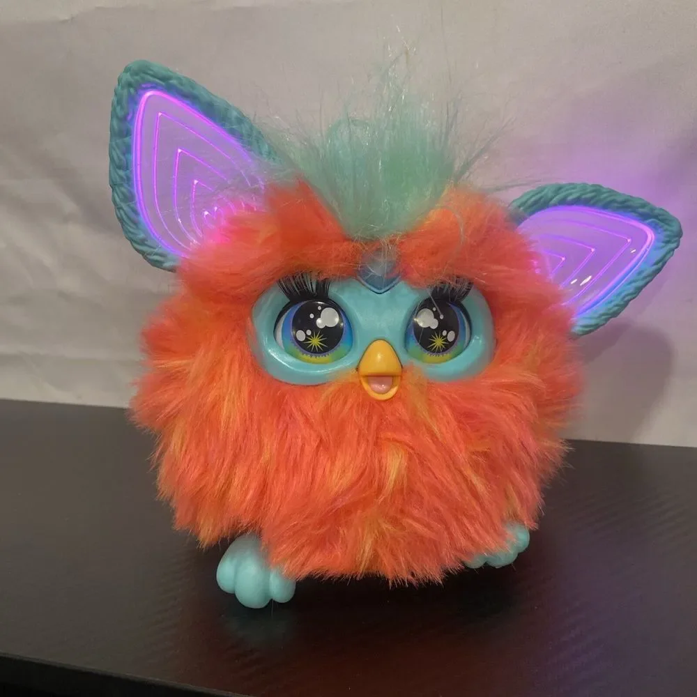 Furby Coral Interactive Plush‎ Toy No Accessories Tested Working